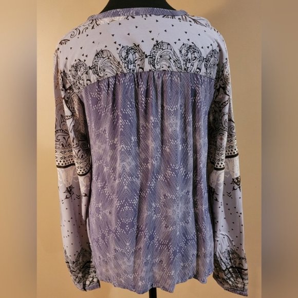 ROUGH STOCK PANHANDLE SLIM Snap-down Western Shirt Size XL - Picture 3 of 10